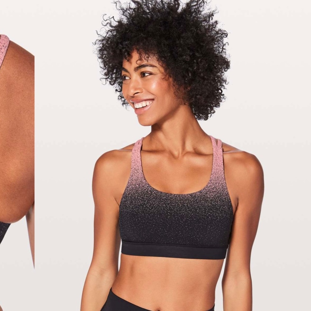 Lululemon Energy Bra Ombre Speckle